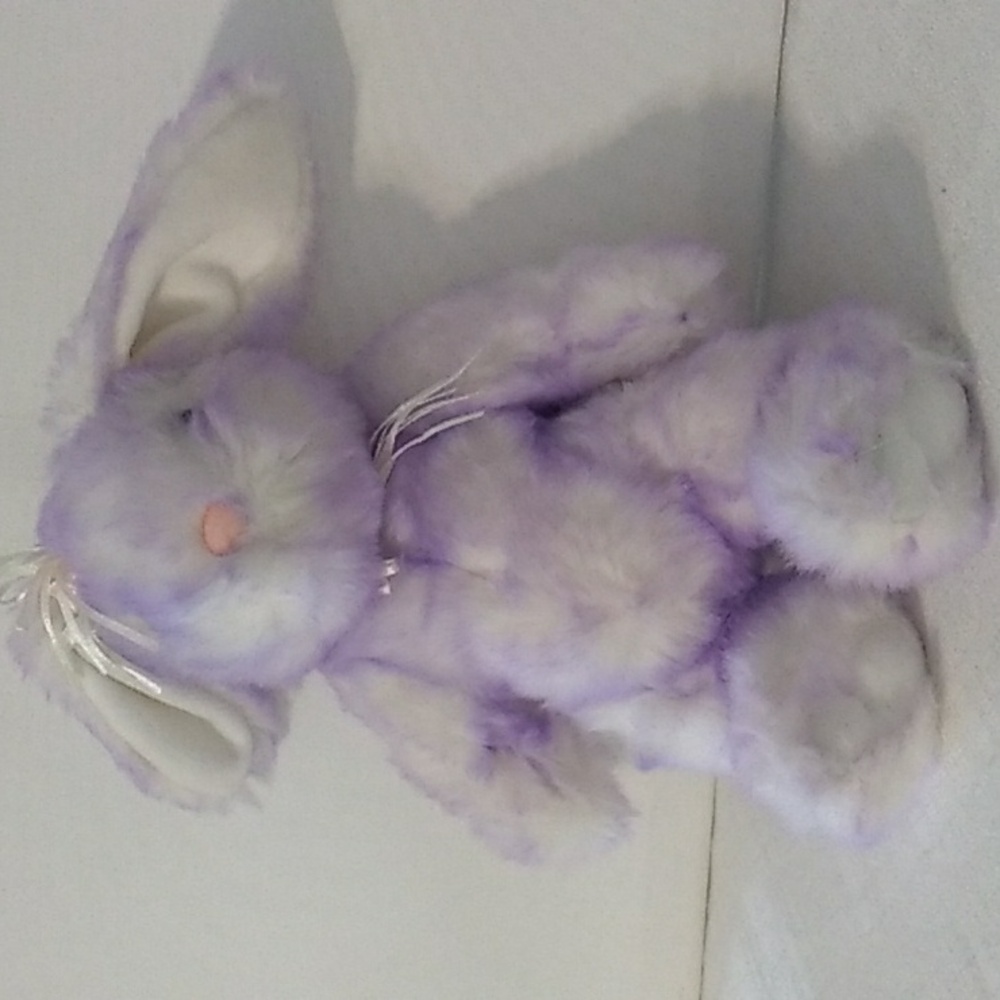 Sugar Loaf Easter Bunny Purple Plush